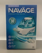 Navage Congestion Relief + 90 SaltPod Capsules Model SDG-2  2 Docks New Sealed