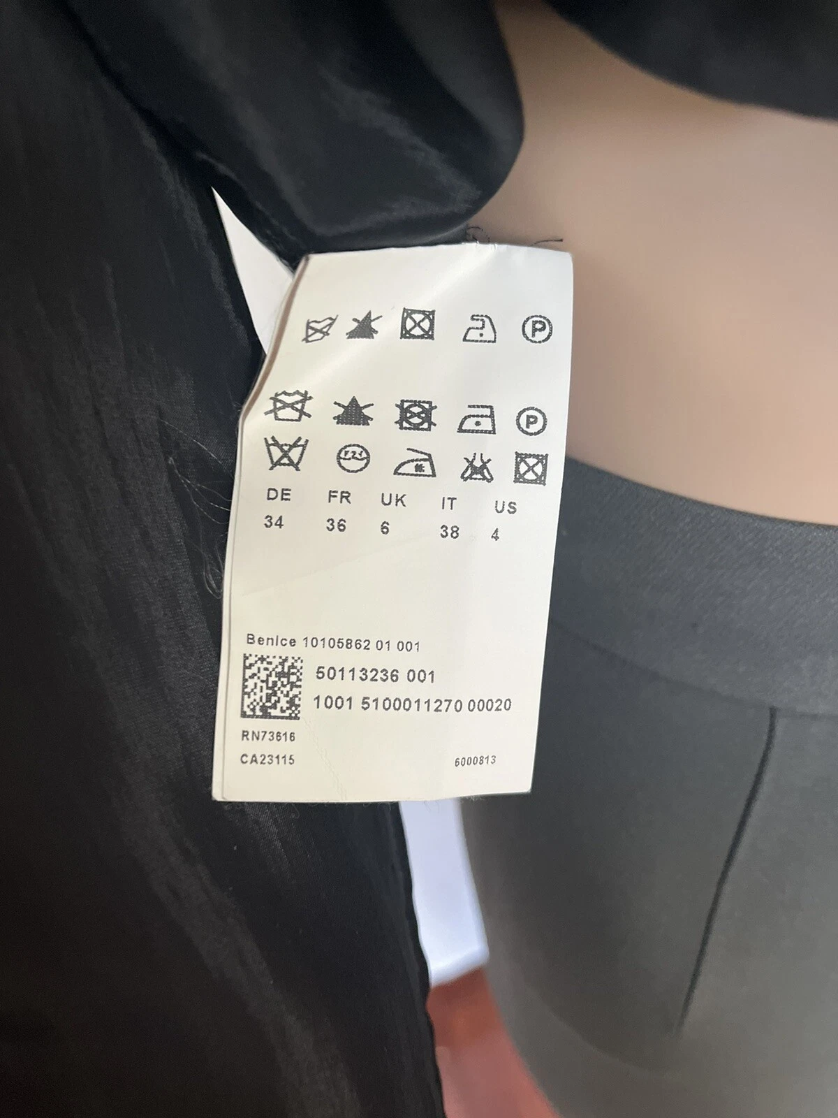 Pantaloni Moschino Economici And Chic Pantaloni Vita 24 Grigi