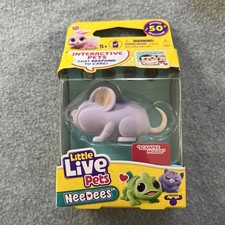 2024 Little Live Pets NeeDees SCAMPEE MOUSE Interactive Pets Collectible Toy