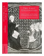Pedersen, Olaf The First Universitäten: Stud...