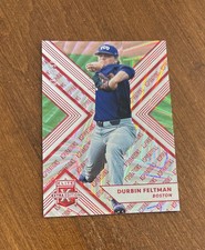 Durbin Feltman 2018 Panini Elite Aspirations Red #142 Boston Red Sox TCU /150