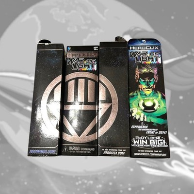 DC Heroclix War of Light Booster Lot of 4