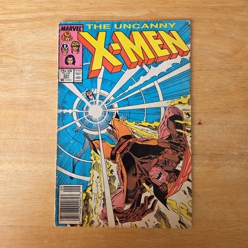 The Uncanny X-Men #221 Vintage Collector's Key Issue Marvel Comics 1987