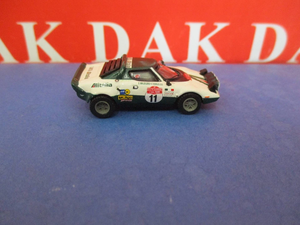 1/87 Modellino Auto Lancia Stratos Rally Sanremo 1975 B. Waldegard by Brekina - Immagine 3 di 4