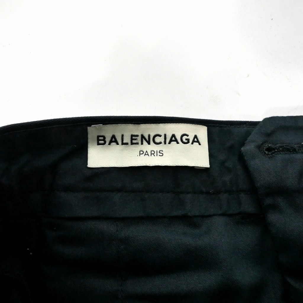BALENCIAGA Shorts Half Pants Roll Up 44 Navy 342247 TGB16 Men's thumbnail 7