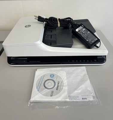 HP ScanJet Pro 2500 F1 FlatBed Document Scanner, AC Adapter, & USB Cable