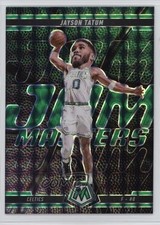 2024-25 Panini Mosaic Jam Masters Green Mosaic Prizm Jayson Tatum #15 0g65