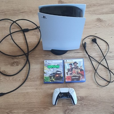 Sony PlayStation 5 Blu-Ray Edition 825GB Weiß 4K inkl. DualSense + 2 Spiele