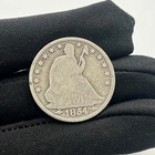 1854-O Seated Liberty Silver Half Dollar - Arrows at Date - Circulated