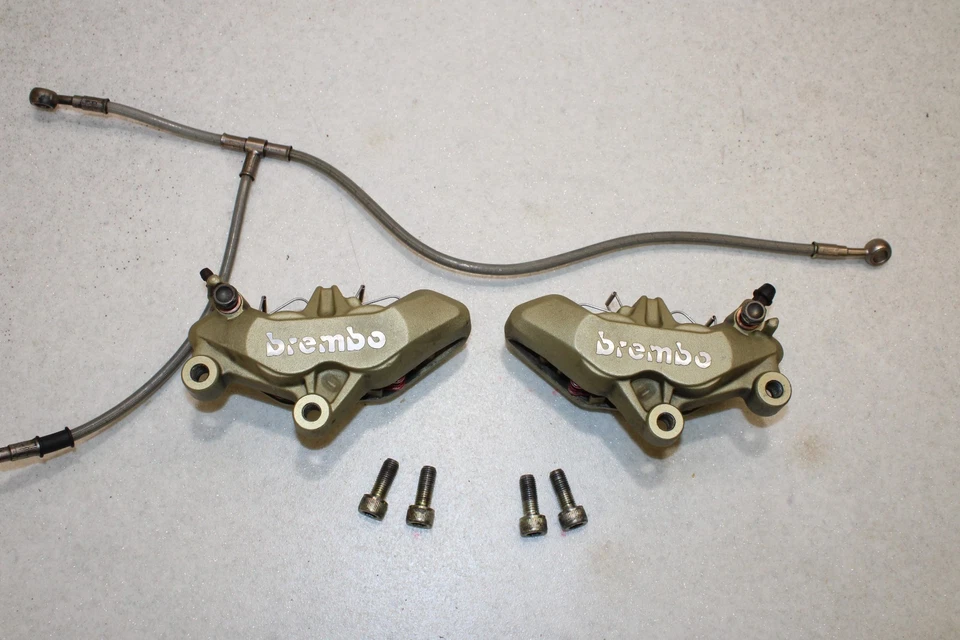 PINZAS DE FRENO DUCATI 996R 998R 748R OEM DUCATI BREMBO PASTILLAS PERNO 916 996 998 748 Foto 2 de 2