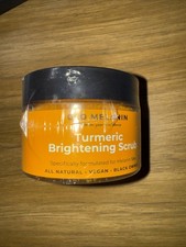 GLO Melanin Turmeric Scrub for Dark Spots, Brightening Inner Thighs Bikini Area