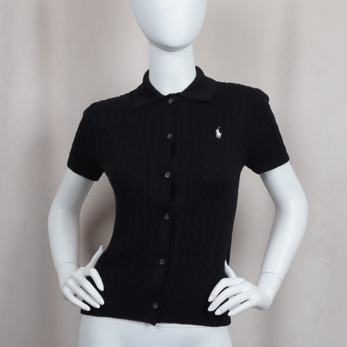 Polo Ralph Lauren Cable Cotton Short Sleeve Polo Cardigan - Bild 2 von 21
