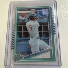 2025 Panini Donruss - Clearly Rated Prospects Cooper Pratt #114 (RC) brewers