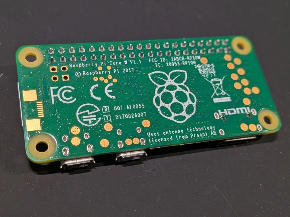 Raspberry Pi Zero W w/Header ver 1.1 Waveshare Eink V4 Pwnagotchi - Image 3 of 4