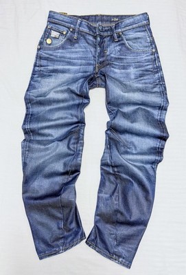 G-Star RAW ARC 3D Slim Jeans 29x32 Blue Distressed Mens Premium Denim Streetwear