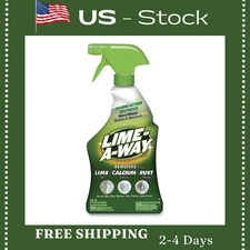 Cleaner, 22 Fluid Ounce Calcium Lime Cleaner and Rust Remover CLR Lime...