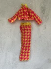 VTG MATTEL BARBIE DOLL OUTFIT- #1794  (1970) "CHECK THE SUIT"  SS 14 PA