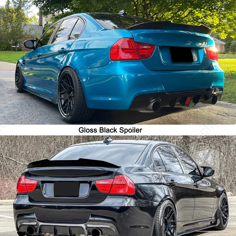 Alerón de maletero estilo PSM para BMW Serie 3 E90 323i 325i 328i 2006-2011 Foto 3 de 4