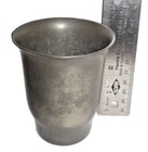 Antique Pewter Tumber by C.A. Woodward Pewter Taunton, Mass. #710 Rare Collect — photo 1