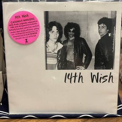 14th Wish 14th Wish / I Gotta Get Rid Of You 7  Single Reissue Ltd Edt HoZac  20