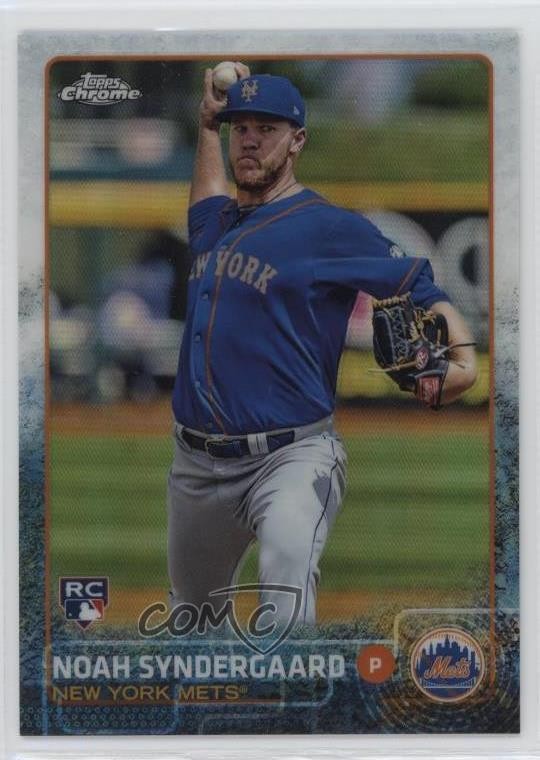 2015 Topps Chrome Refractor Short Print Noah Syndergaard #201 e0q