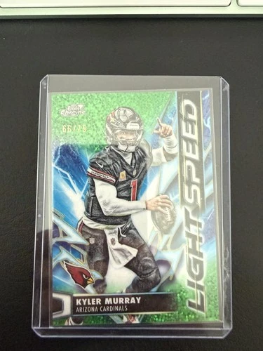 2025 Topps Cosmic Chrome Kyler Murray Green Space Dust Refractor (RAW)