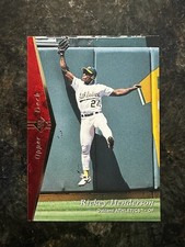 Upper Deck 1995 SP Rickey Henderson Oakland Athletics Base Set Card #182