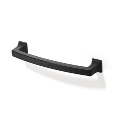 TUNNY 10 Pack Cabinet Handles-Matte Black 5"/128mm Screw Spacing Drawer Handl...