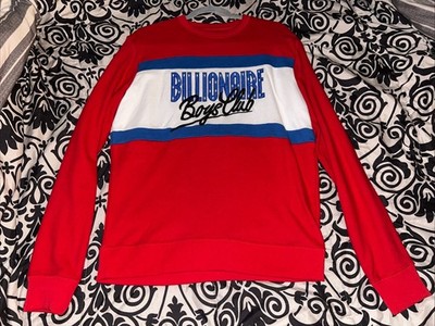 Billionaire Boys Club Red Crewneck Sweater