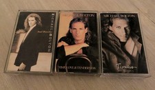 Michael Bolton Cassette Tape Lot 3 Soul Provider Timeless Love  Tenderness