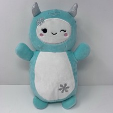 Squishmallows Winter Narwhal Plush Toy Jazwares Stuffed Animal Soft Collectible