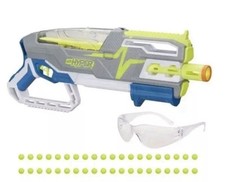 Nerf Hyper Siege-50 Pump-Action Blaster, 40 N...