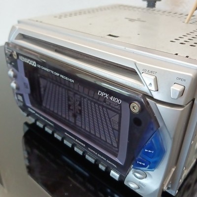 Kenwood DPX-4100 2DIN Car Audio CD Cassette DSP Bluetooth JDM