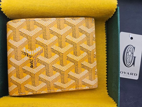 Goyard Victoire Bi-fold Wallet Card Holder Black