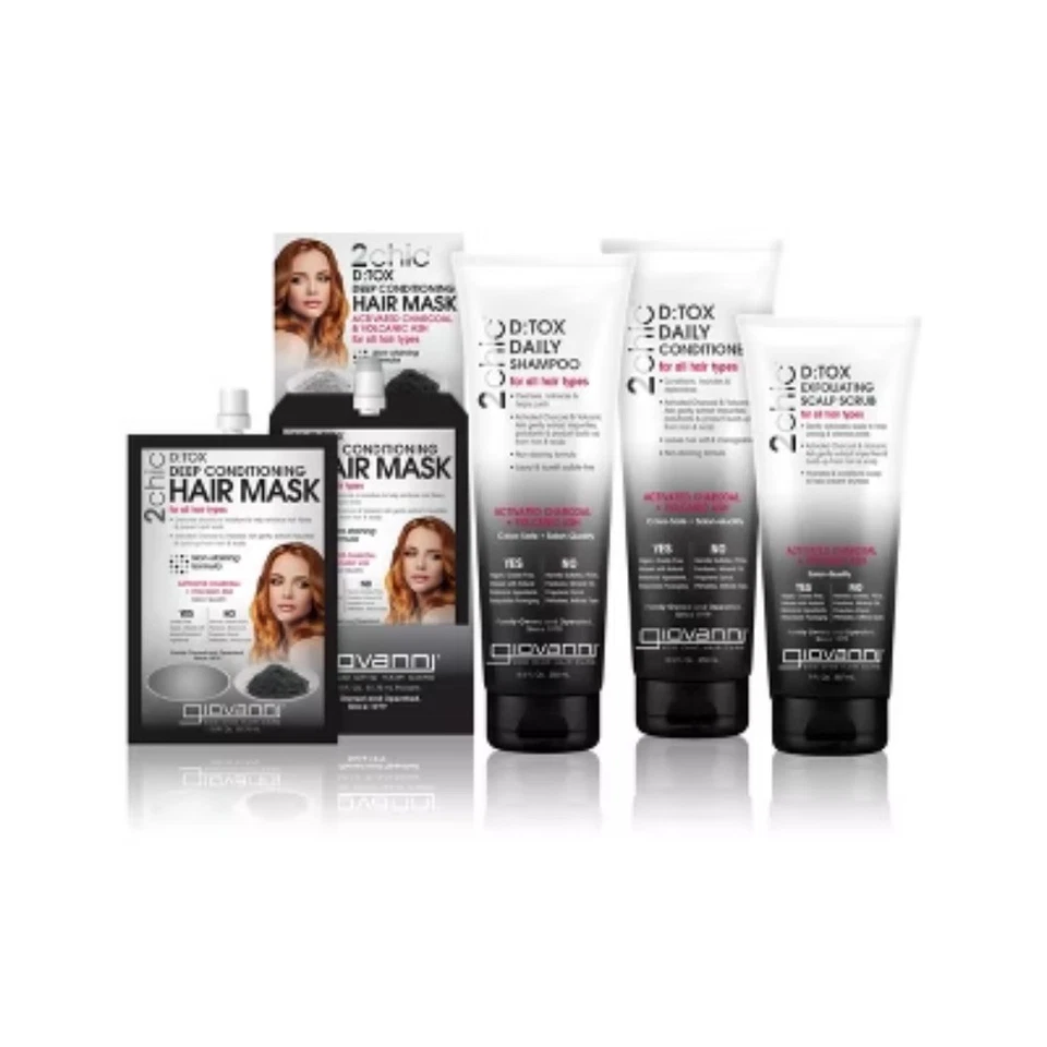 Champú diario Giovanni 2chic Detox - 24 fl oz Foto 3 de 3