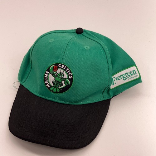 Maine Celtics green black snapback hat promotional stadium