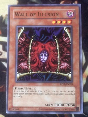 Yugioh: Wall Of Illusion - RP01-EN083 - Rare - Unlimited 2020 Reprint NM