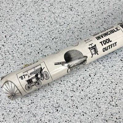 Vintage Thomas Industries Wallpaper Advertisement Print Black White 20.5'' x 32'