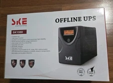 NEW SKE Smart Key Energy OFFLINE UPS SK1500 1500VA/900W Compact w Surge Prot. ++