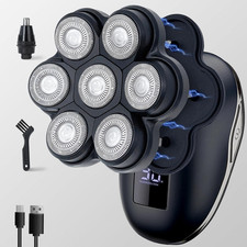 Electric Head Shavers for Bald Men, Head Razor for Men with Nose Hair Sideburns
