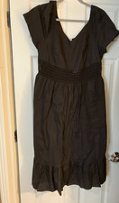 Torrid Black Dress V-Neck Size 0 Lace @ MidpoinT GREAT CONDITION