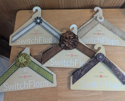 Lindsay Phillips Switch Flops Variety Bundle of 5-Flowers Size Small
