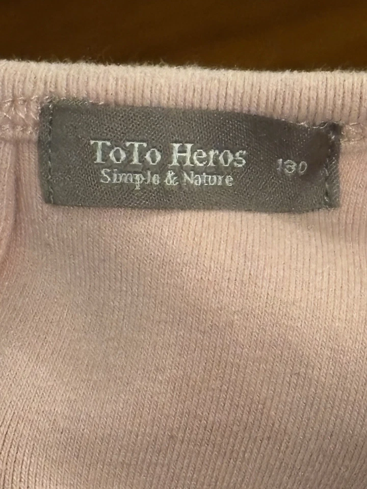 Vestido rosa Toto Heros niñas talla 8T EE. UU. Foto 3 de 4