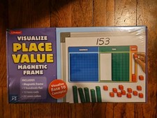 Lakeshore colored plastic Place Value Activity Kit Math School Tool