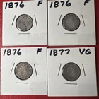 1853 - 1891 10C Seated Liberty Half Dime US Silver Coins NR Lot of 24