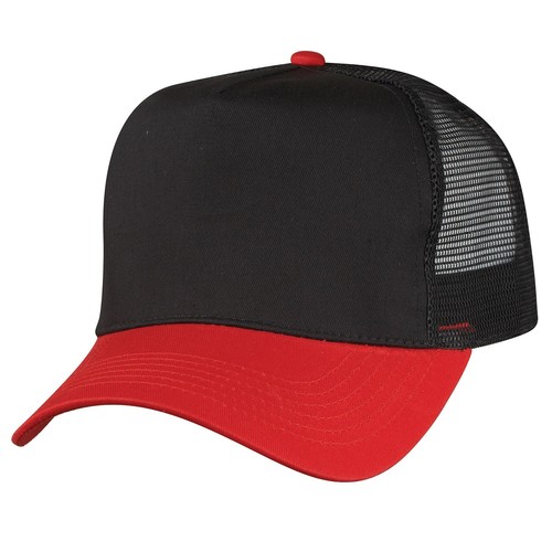 1 Dozen Cotton Twill Baseball Mesh Trucker 5 Panel Hats Caps Wholesale Bulk - Picture 9 of 19