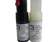 Lackstift Opel 266 Novaschwarz met. + Klarlack Autolack Metallic 