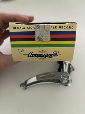 Dérailleur Campagnolo Record Vintage – Années 70/80, Neuf En Boîte D’origine