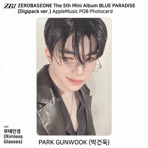 ZEROBASEONE ZB1 5th Mini Album Blue Paradise Applemusic POB Photocard KPOP K-POP - Picture 50 of 57