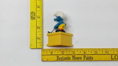 Vintage Smurf Worlds Greatest Golfer Figure Gift - 第 6/6 張圖片